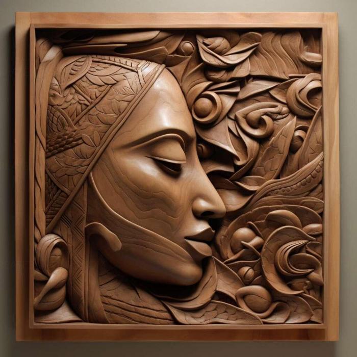 نموذج ثلاثي الأبعاد لآلة CNC 3D Art 